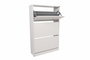 Hanah Home Zapatero Shc-530-Bb-1 Blanco con 3 Cajones